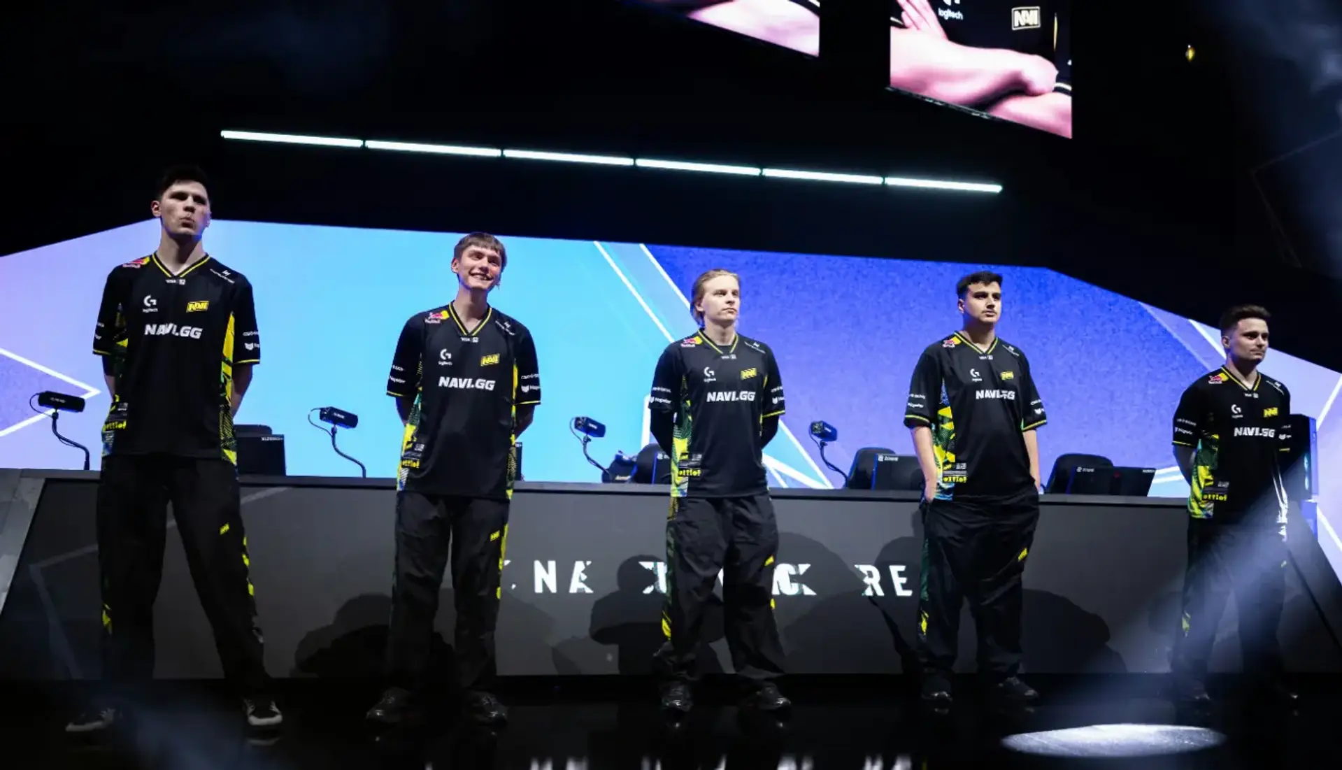 NaVi виступають на сцені CS2 Major